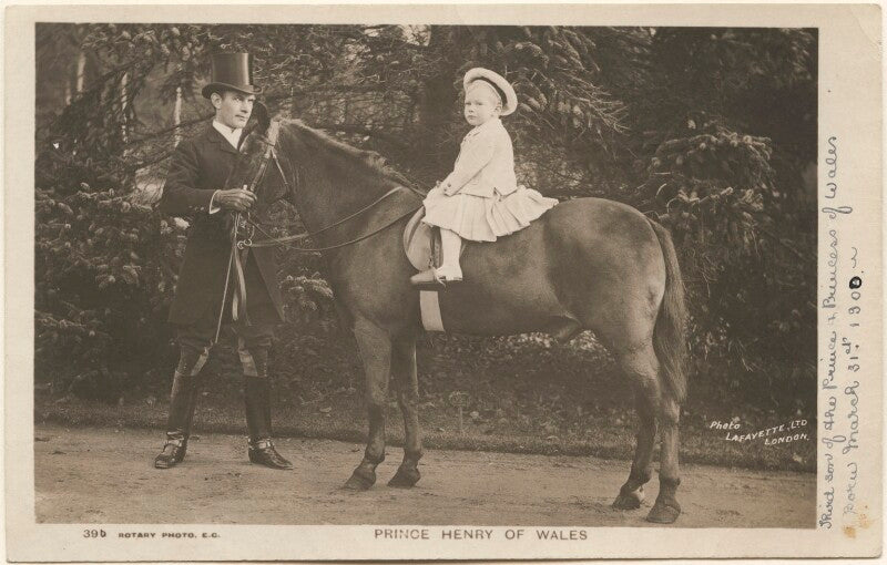 Prince henry, duke of gloucester and an unknown man npg x193242