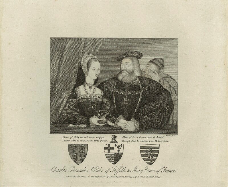 Charles brandon and mary tudor npg d24199