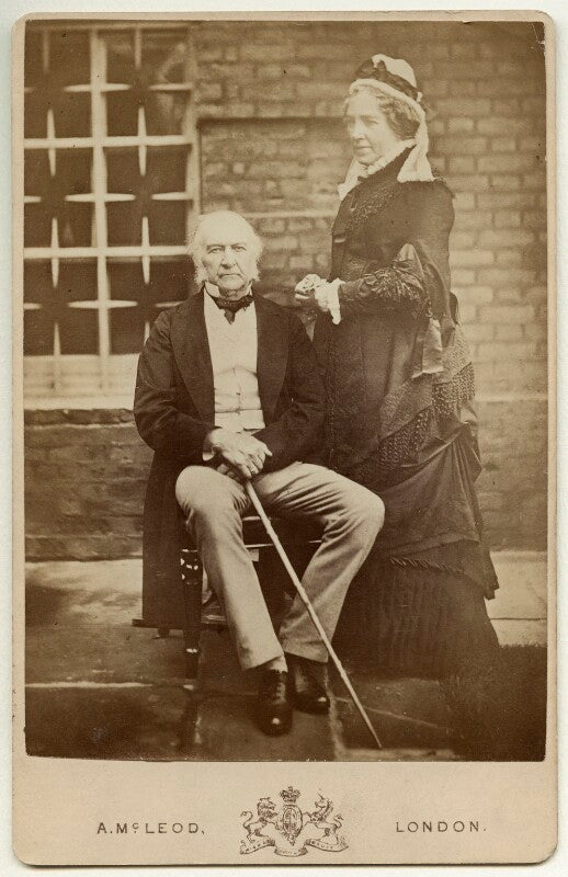 William ewart gladstone; catherine gladstone (née glynne) npg x5977
