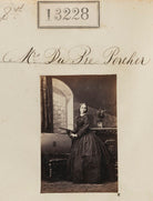 Mrs Du Pre Porcher NPG Ax62861