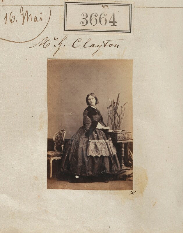 Mrs j.g. clayton npg ax53060