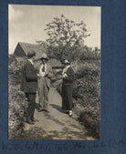 Walter de la Mare; Gilbert Spencer; Elfrida de la Mare (née Ingpen) NPG Ax141614