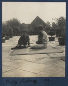 Billy Woodruff; Julian Vinogradoff (née Morrell) NPG Ax141618