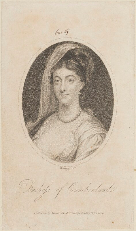 Anne (née luttrell), duchess of cumberland and strathearn npg d14769