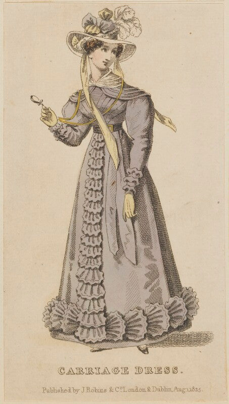 'carriage dress', august 1825 npg d47559