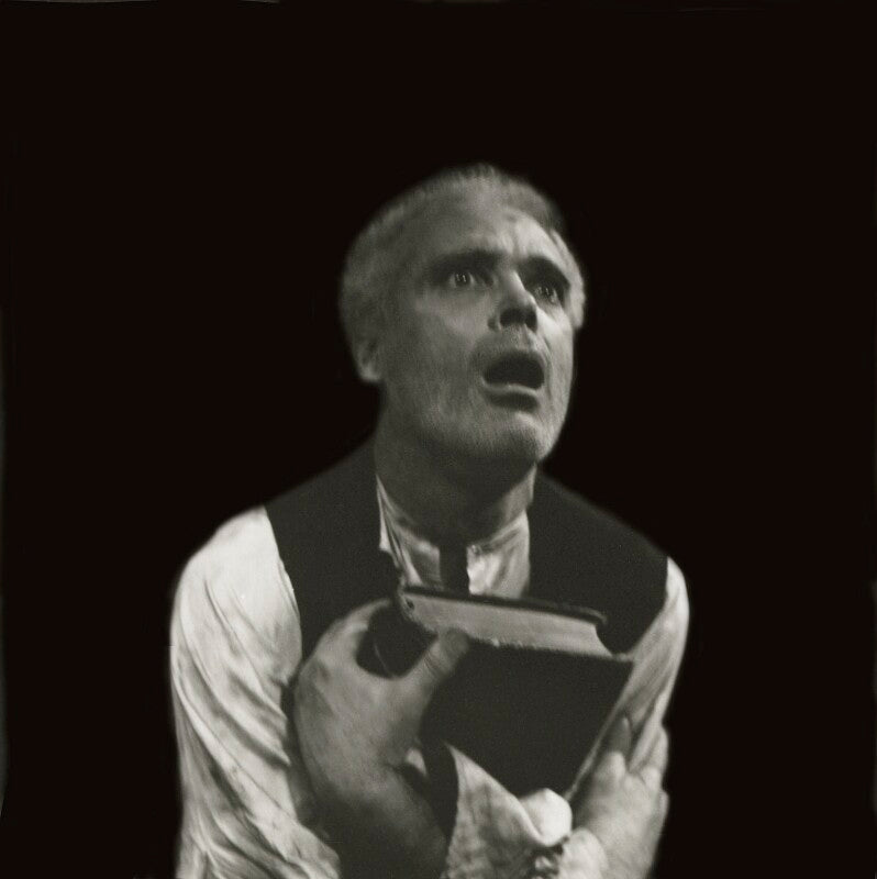 Patrick magee as krapp in 'krapp's last tape' npg x127142