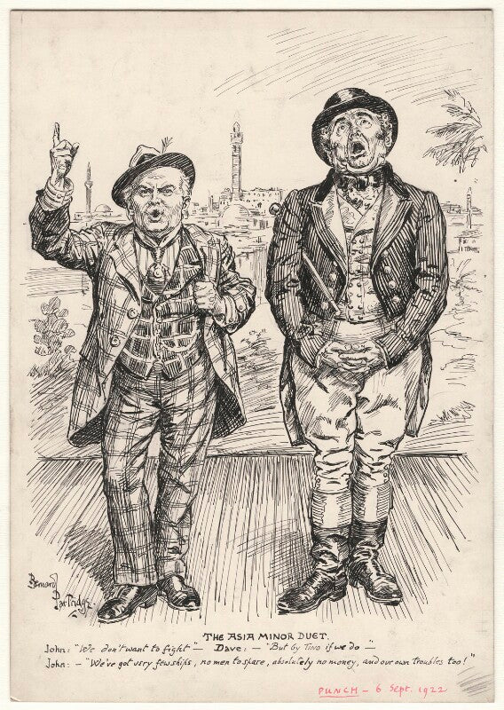 The asia minor duet (david lloyd george) npg d9651