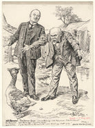 Sauce for the Goose (George Nathaniel Curzon, Marquess Curzon of Kedleston; Raymond Poincaré) NPG D9707