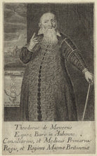 Sir Theodore Turquet de Mayerne NPG D29016