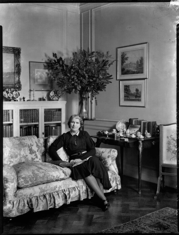 Mary constance cunliffe lister (née boynton), countess swinton npg x151219