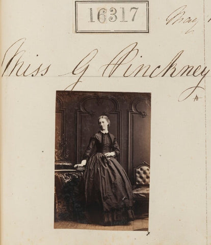 Miss G. Pinckney NPG Ax64231