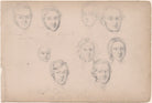 Thurburn; Price Richmond and seven unknown sitters NPG D23313(33)
