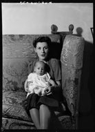 Anthony Ashley-Cooper, 10th Earl of Shaftesbury; Françoise (née Soulier), Lady Ashley (later Goussault) NPG x155772