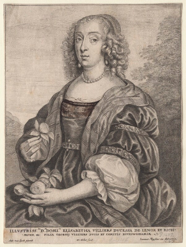 Mary villiers, duchess of richmond and lennox npg d9527