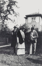 (Lloyd) Logan Pearsall Smith; Mary Berenson (née Smith); Sir Desmond MacCarthy NPG Ax161115