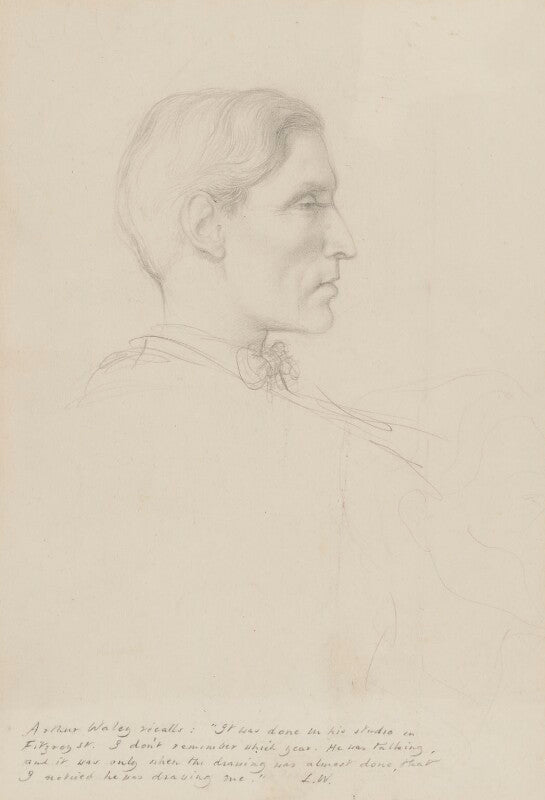 Arthur david waley npg 4598