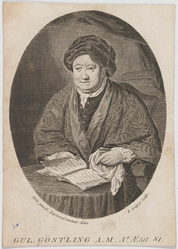 William gostling npg d48101