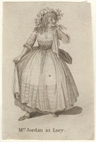 Dorothy Jordan as Lucy in 'The Virgin Unmasked' NPG D4418