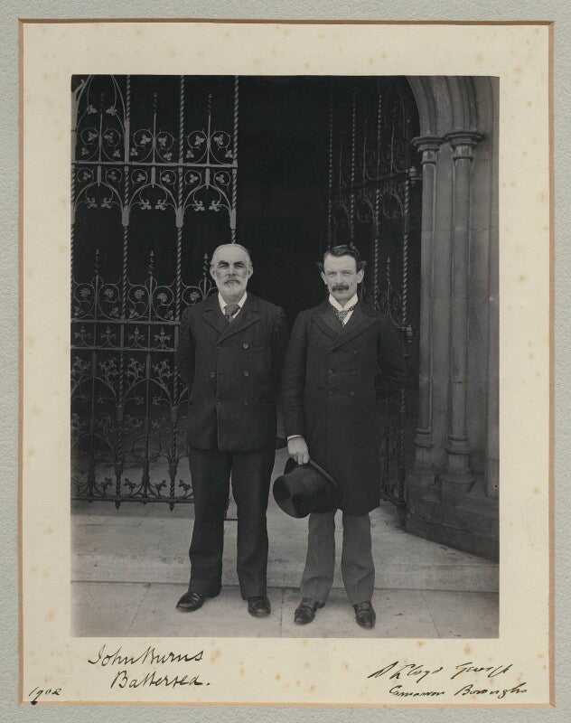 John elliott burns; david lloyd george npg x135489