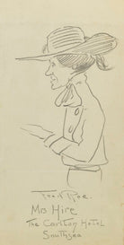 Jane Cicely Winifred Hire (née Ball) ('Mrs Hire, The Carlton Hotel, Southsea') NPG D43162