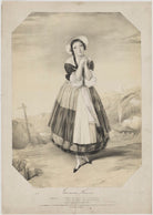 Emma Romer as Amina in La sonnambula NPG D39857