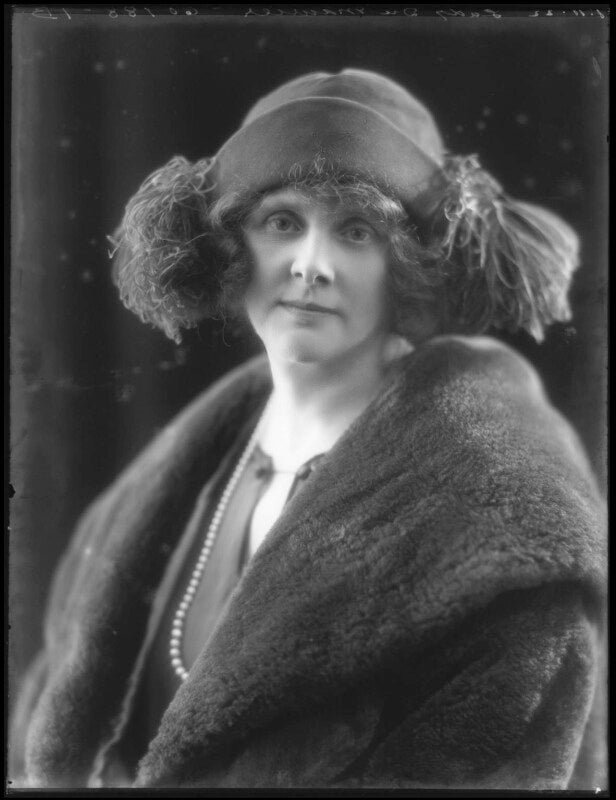 'muriel beaumont', lady du maurier npg x75264
