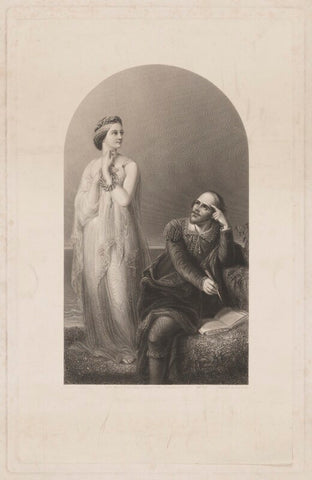 William Shakespeare and Muse NPG D41663