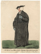 William Cleaver ('A view from Brazen Nose College, Oxford') NPG D13450