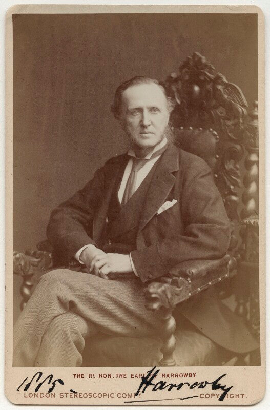 Dudley francis stuart ryder, 3rd earl of harrowby npg x47138