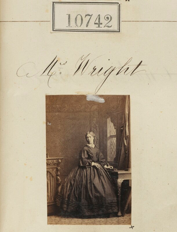 Mrs wright npg ax60449