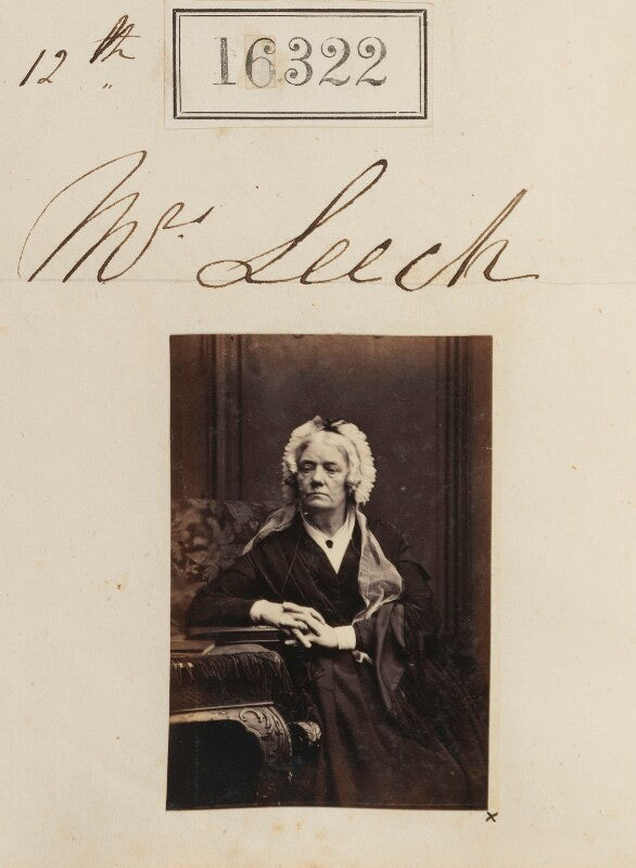 Mrs leech npg ax64236