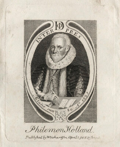 Philemon Holland NPG D27276
