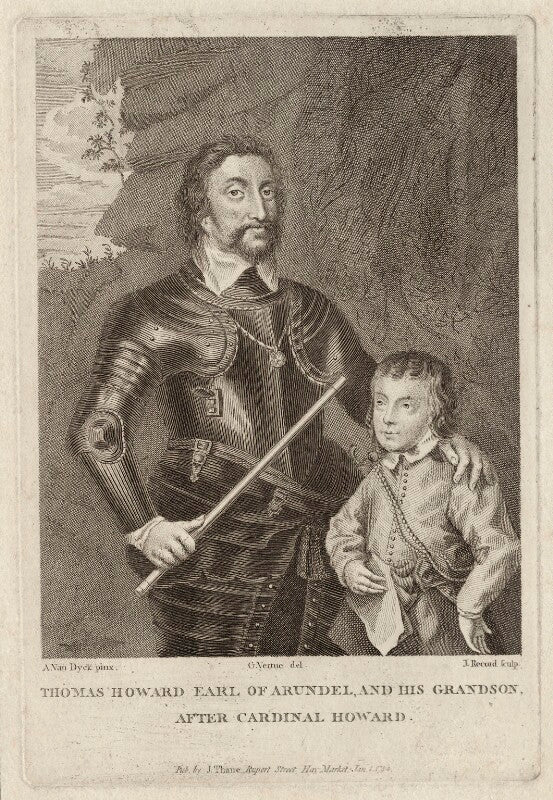 Thomas howard, 14th earl of arundel; thomas howard, 5th duke of norfolk npg d26507