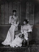 Princess Victoria of Wales; Maud, Queen of Norway NPG Ax36412