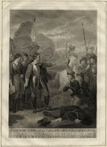 Oliver Cromwell suppressing the Mutiny in the Army NPG D28699