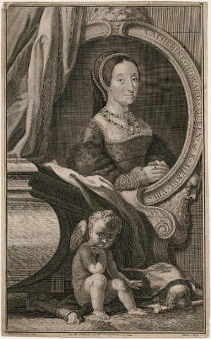 Unknown woman engraved as Catherine Howard NPG D7667