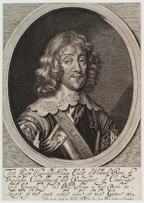 Henry Rich, 1st Earl of Holland NPG D20174