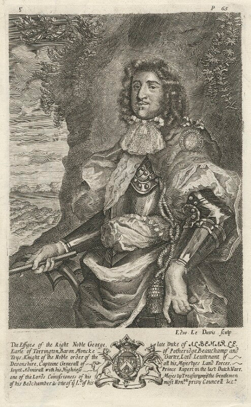 George Monck, 1st Duke of Albemarle NPG D39421