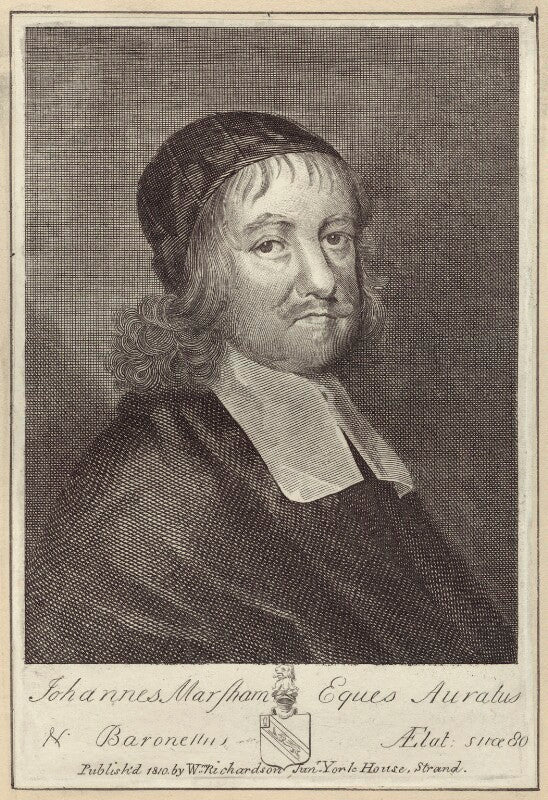 Sir john marsham npg d30206