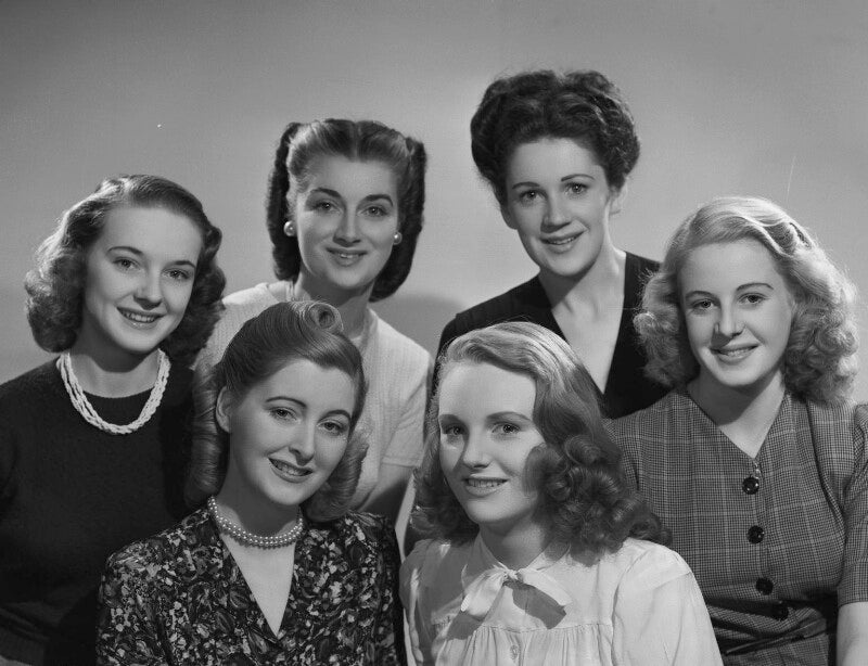Models from lucie clayton college (georgie crawford clifford; grace wood; morna howard; margaret allworthy; jane lynch; valerie cox) npg x73765