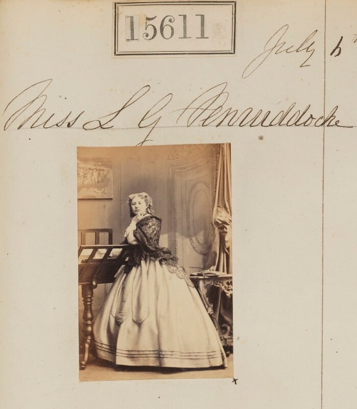 Miss l.g. penruddocke npg ax63543