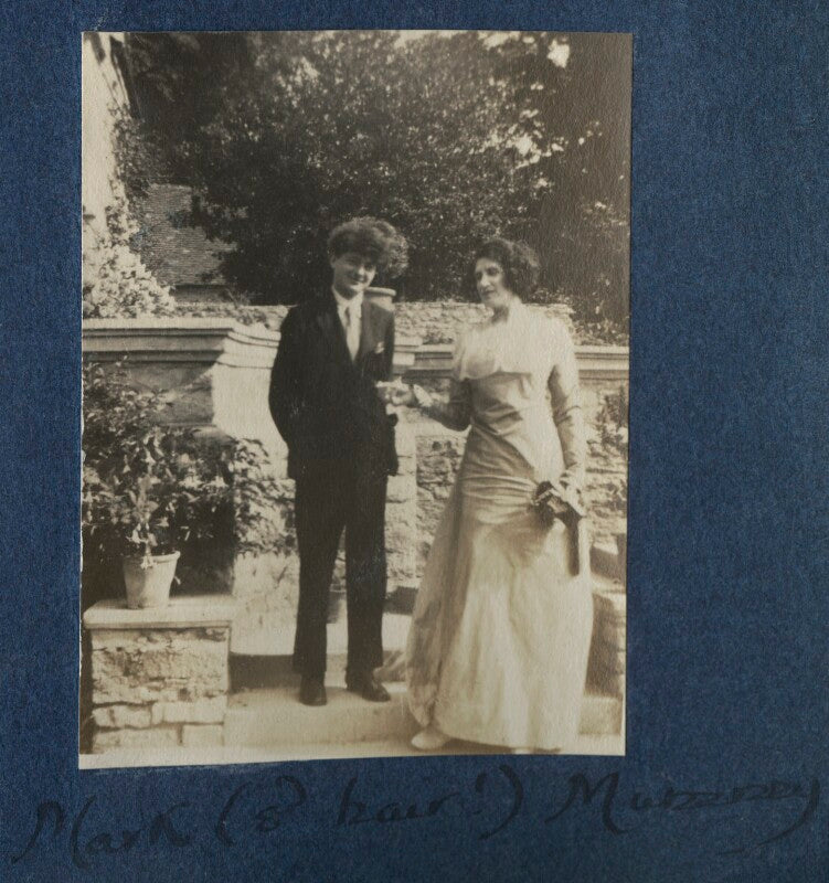 Mark and hair!, mummy' (mark gertler; lady ottoline morrell) npg ax141269
