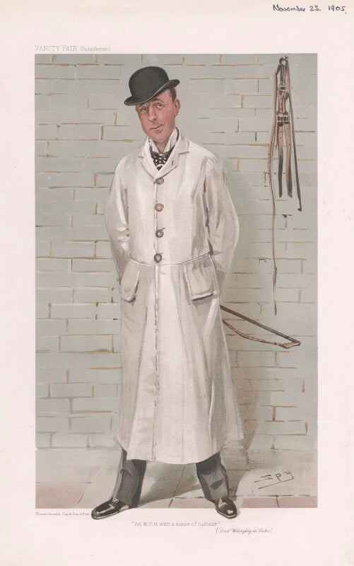 Richard greville verney, 19th baron willoughby de broke ('men of the day. no. 991. "an m.f.h. with a sense of humour"') npg d45302