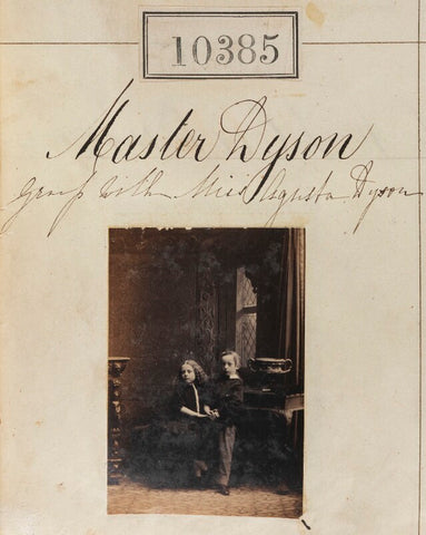 Master Dyson; Miss Augusta Dyson NPG Ax60099