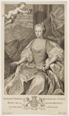 Caroline Wilhelmina of Brandenburg-Ansbach NPG D10771