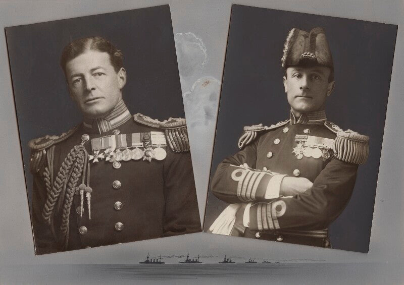 David richard beatty, 1st earl beatty; john rushworth jellicoe, 1st earl jellicoe npg x135721
