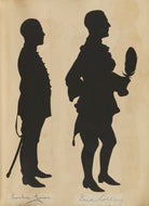 Actors in role for the play 'The Little Duchess' at the Lyceum Theatre Sheffield (Leslie Jones; Fred Colley) NPG D46605