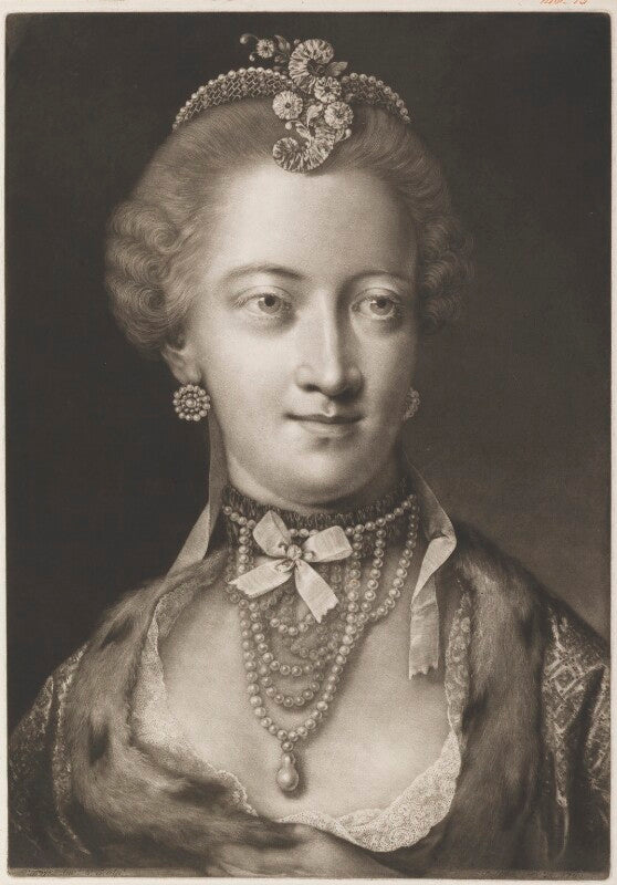 Fashionable woman wearing lace headdress npg d11300