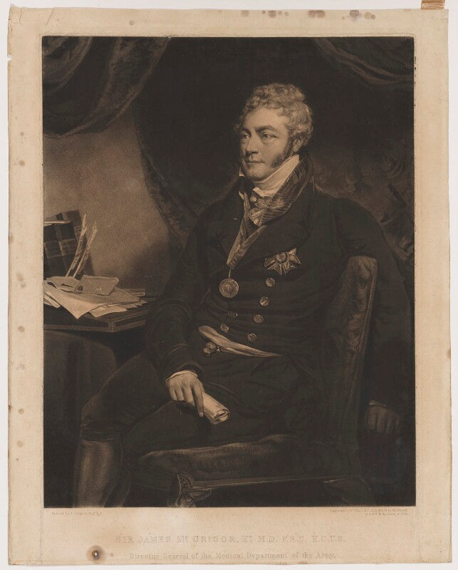 Sir james mcgrigor, 1st bt npg d38090