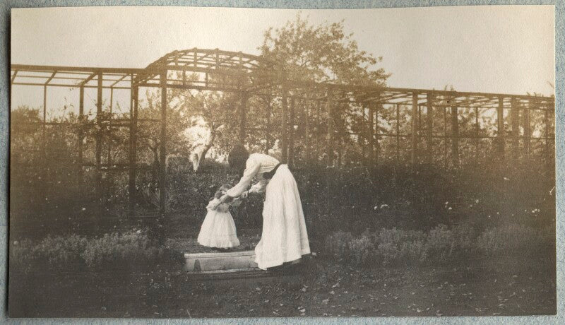 Julian vinogradoff (née morrell); lady ottoline morrell npg ax140092